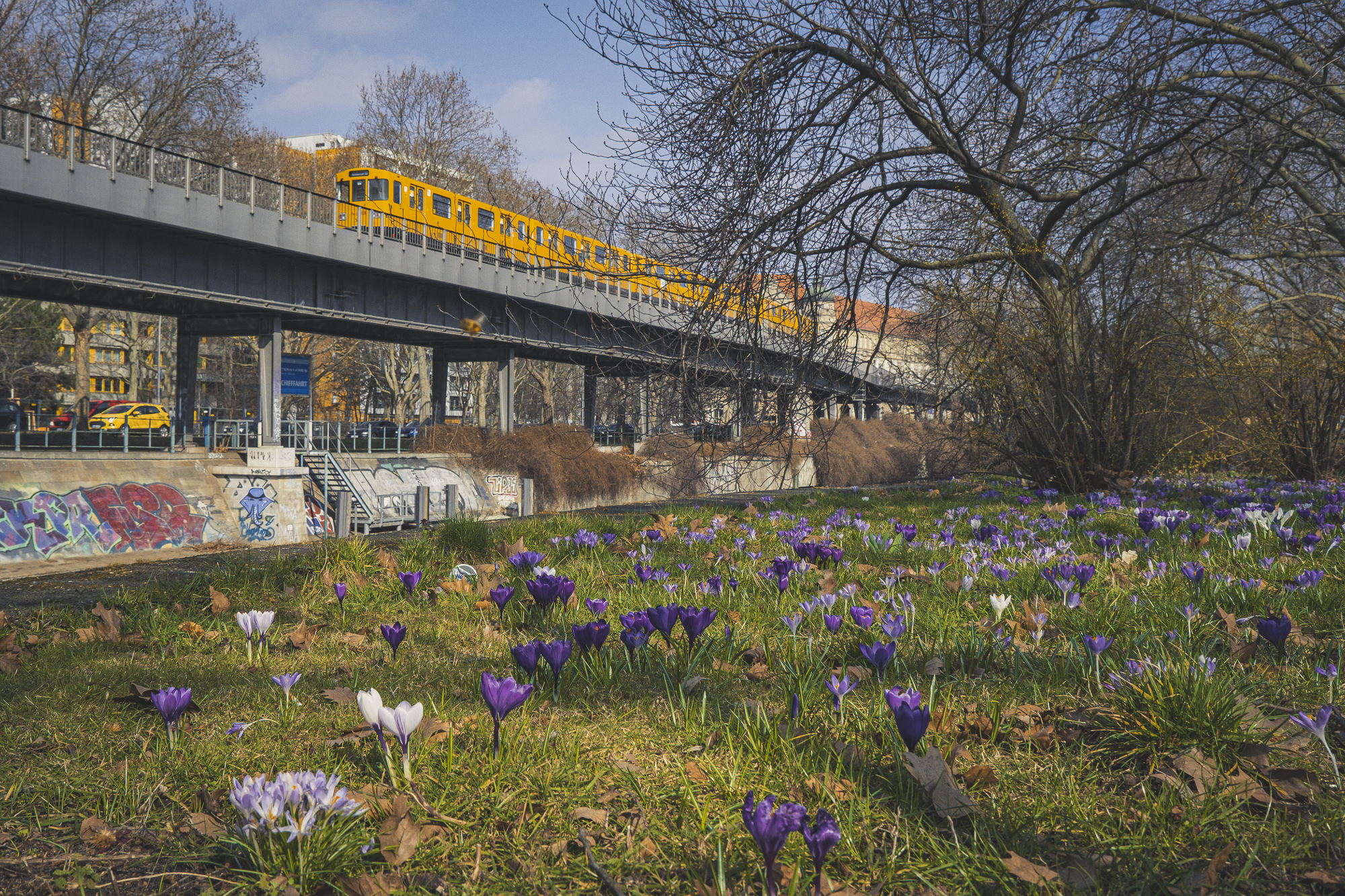 Speeltuin in een Berlijns park