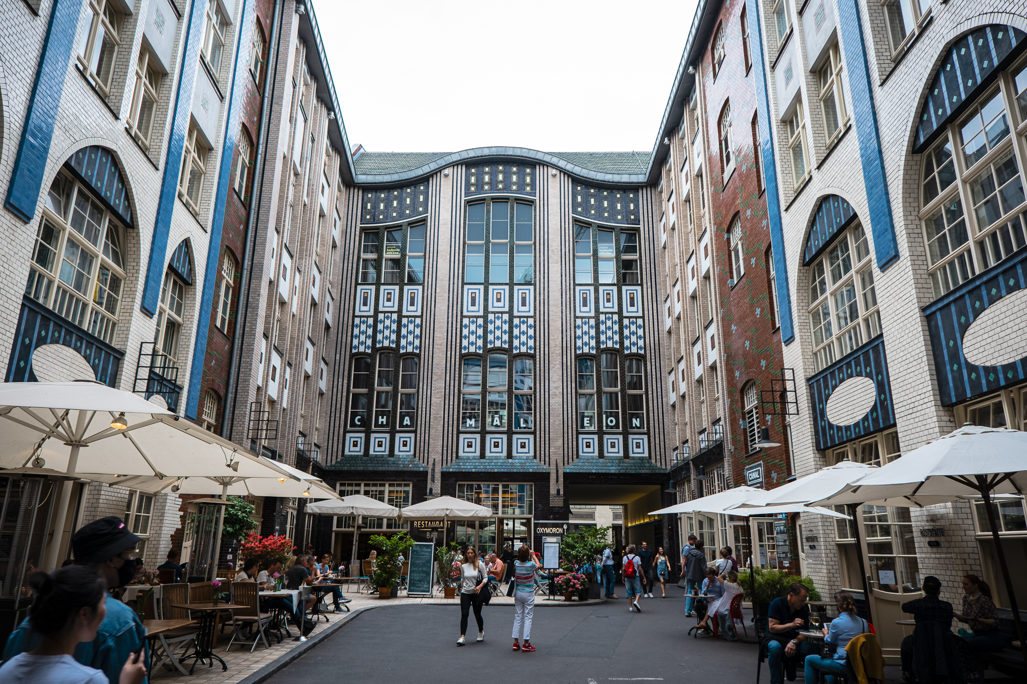 Dwalen door de Hackesche Höfe in Berlijn